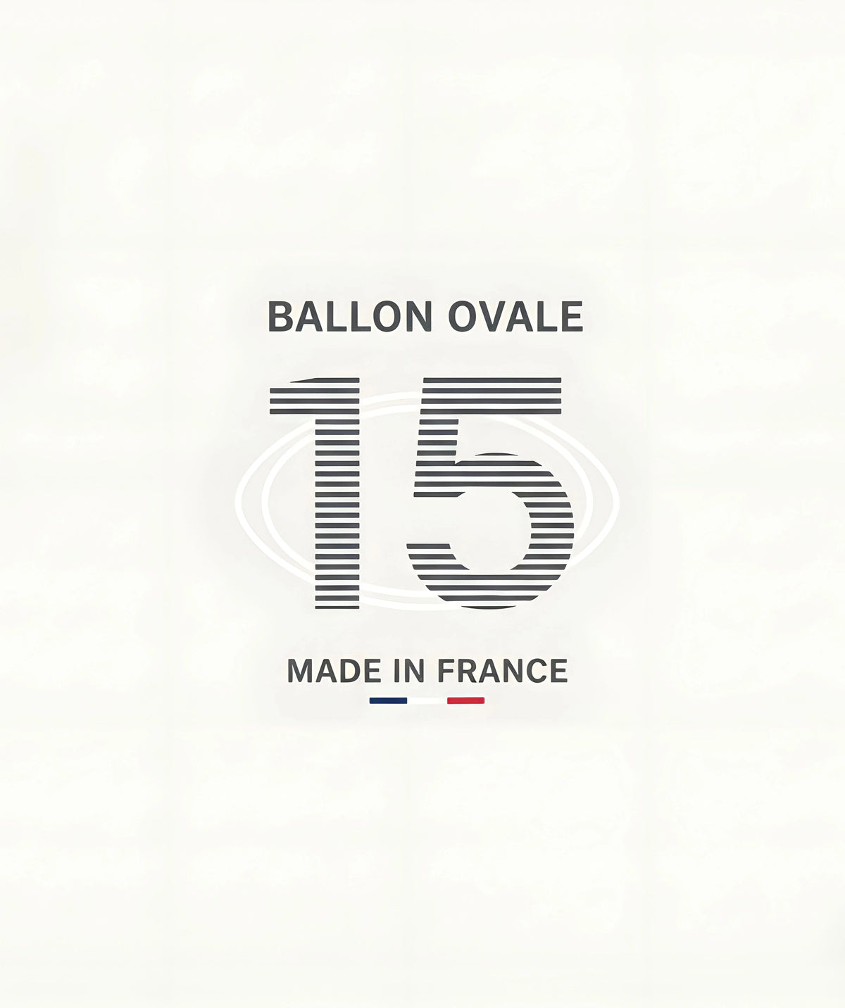T-shirt Noir Rugby Ballon Ovale Numéro 15 Signature Tricolore dos - ballon ovale