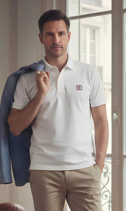 Polo Signature Ballon Ovale blanc - ballon ovale