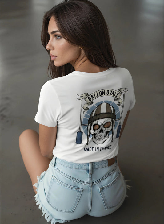 T-shirt Ballon Ovale — Édition Casque de Cuir ballon ovale