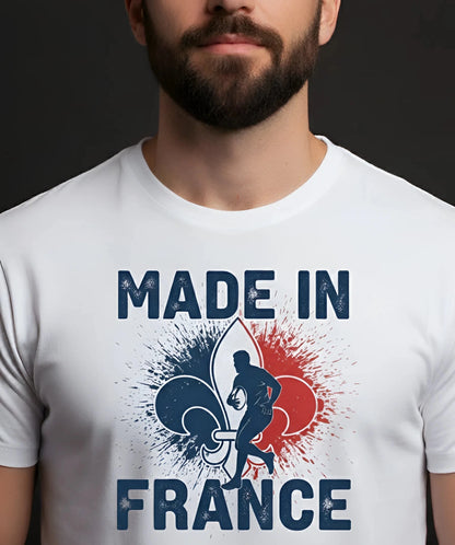 T-shirt Ballon Ovale Fleur de Lys - ballon ovale