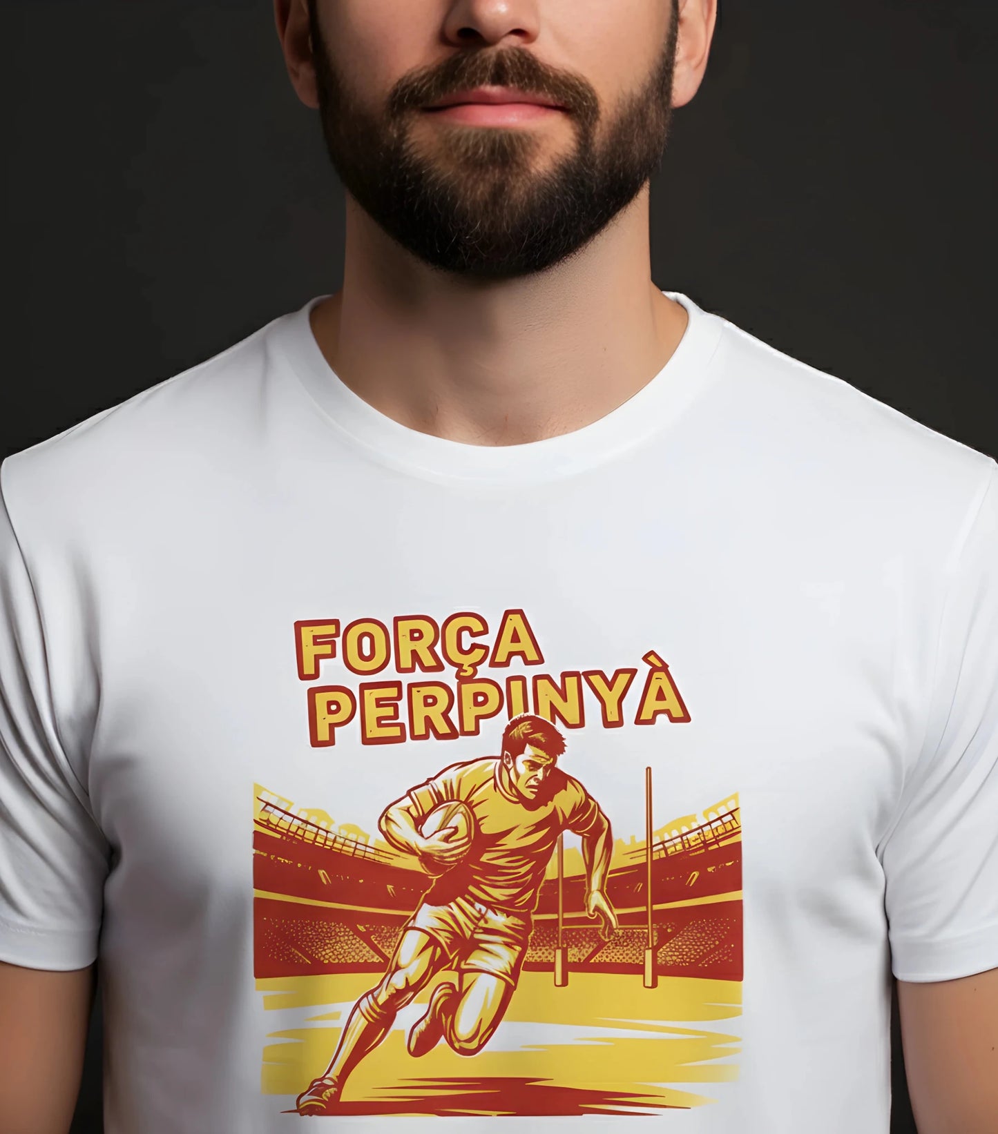T-shirt Ballon Ovale FORÇA PERPINYÀ - ballon ovale