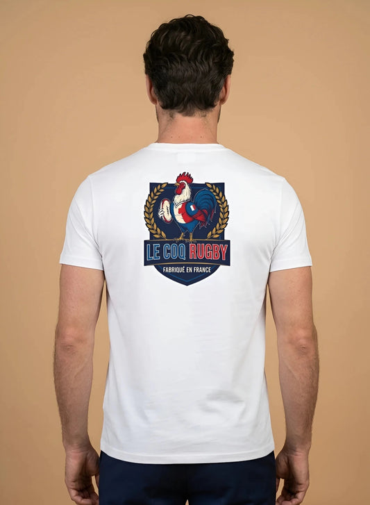 T-shirt Ballon Ovale Le Coq Rugby - ballon ovale