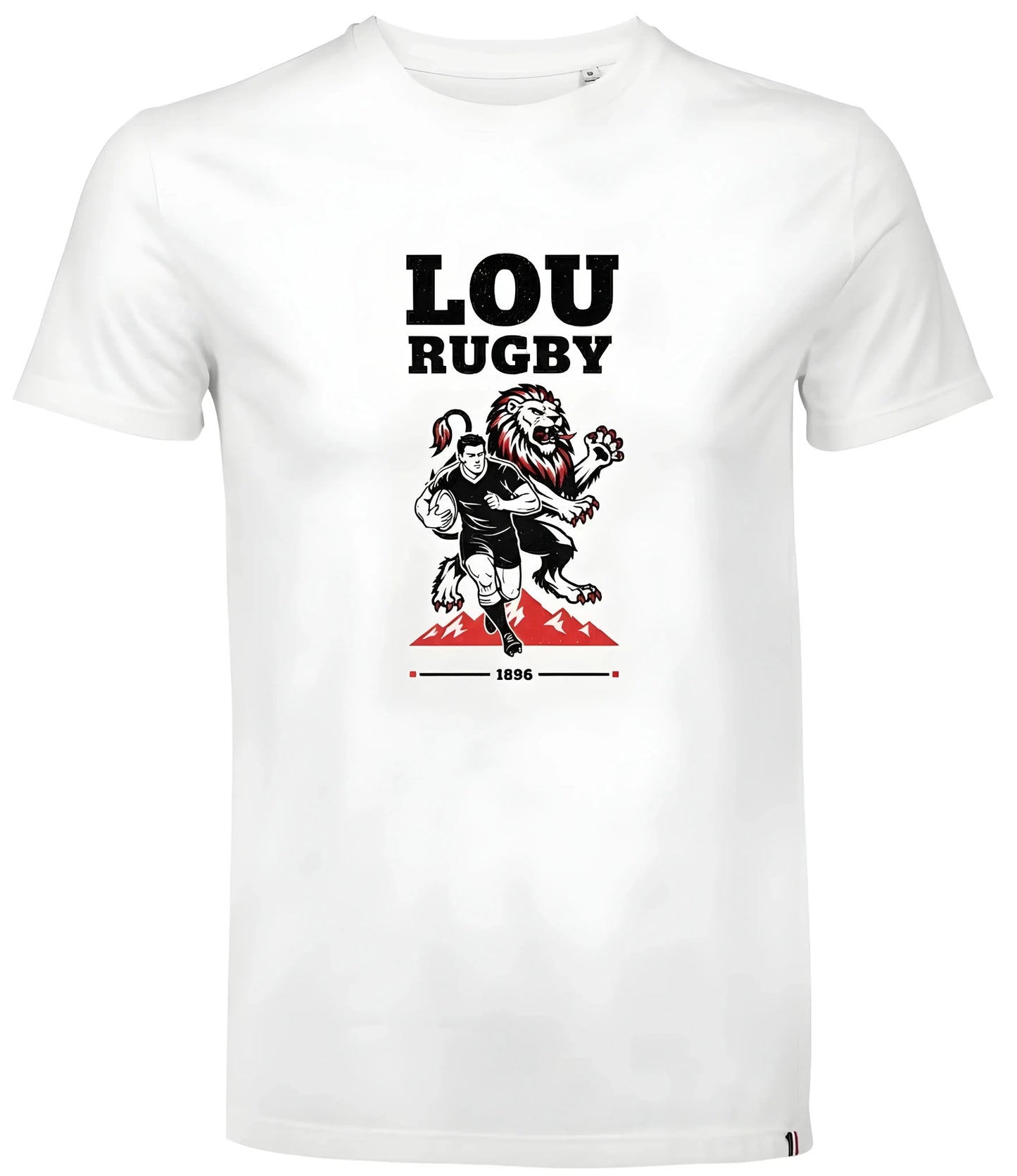 T-shirt Ballon Ovale LOU Rugby - ballon ovale