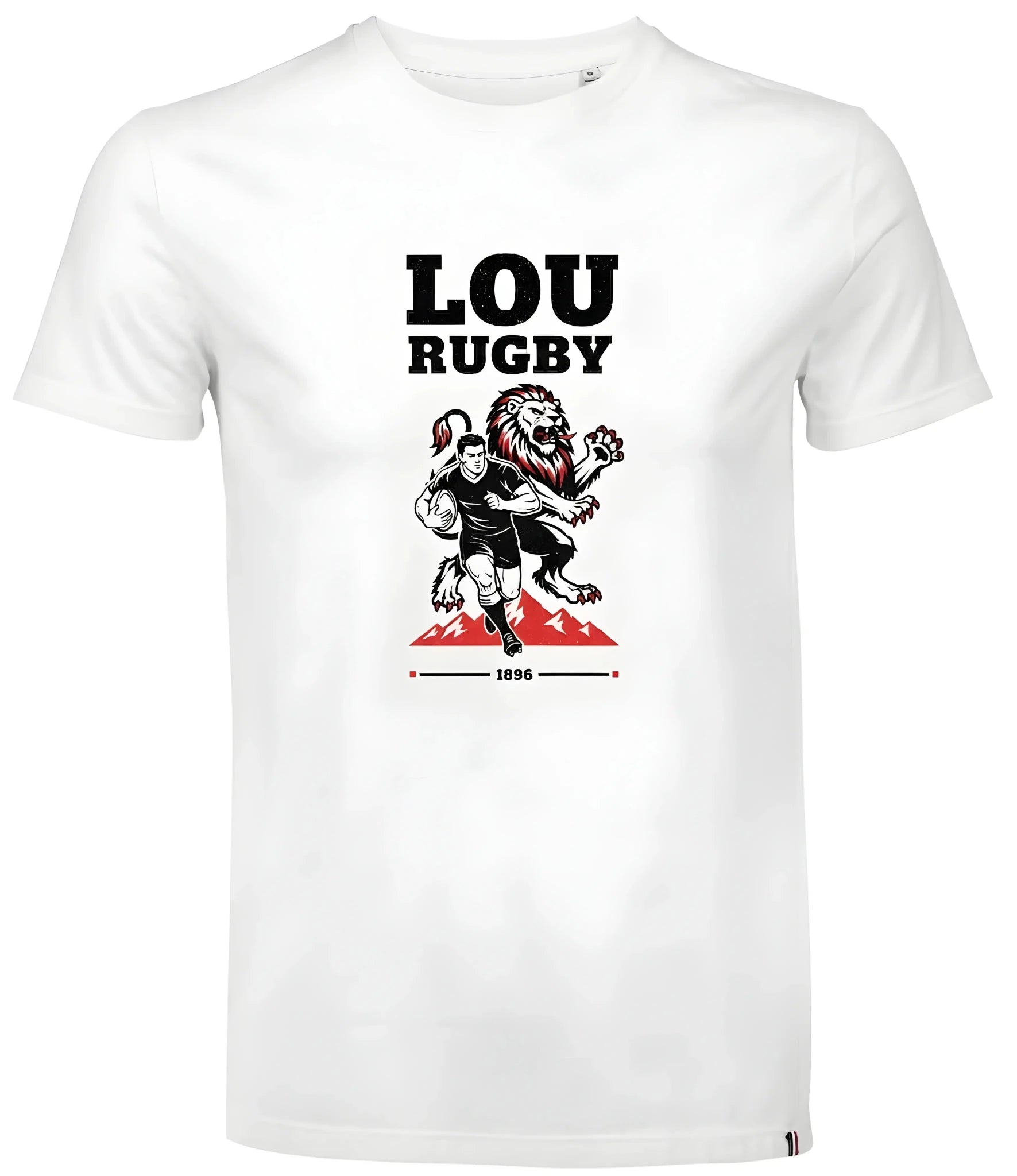 T-shirt Ballon Ovale LOU Rugby - ballon ovale