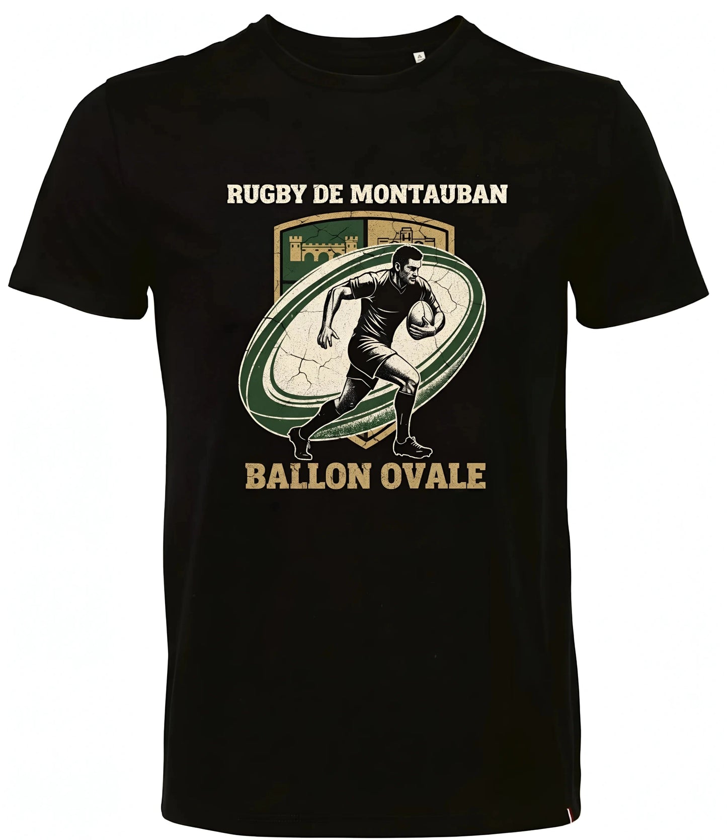 T-shirt Ballon Ovale Montauban - ballon ovale
