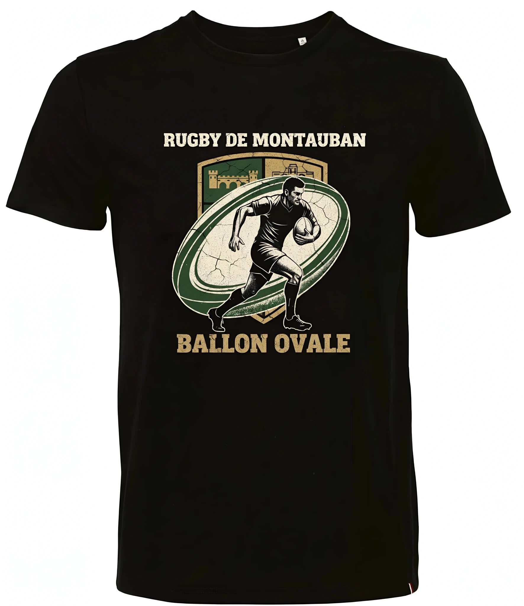 T-shirt Ballon Ovale Montauban - ballon ovale