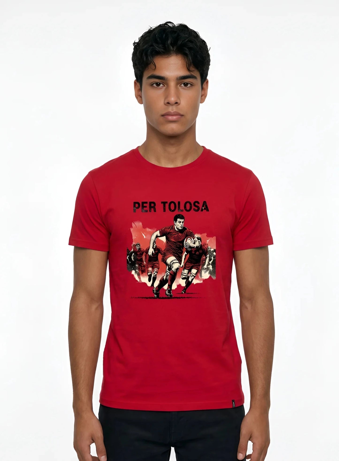 T-shirt Ballon Ovale Per Tolosa - ballon ovale