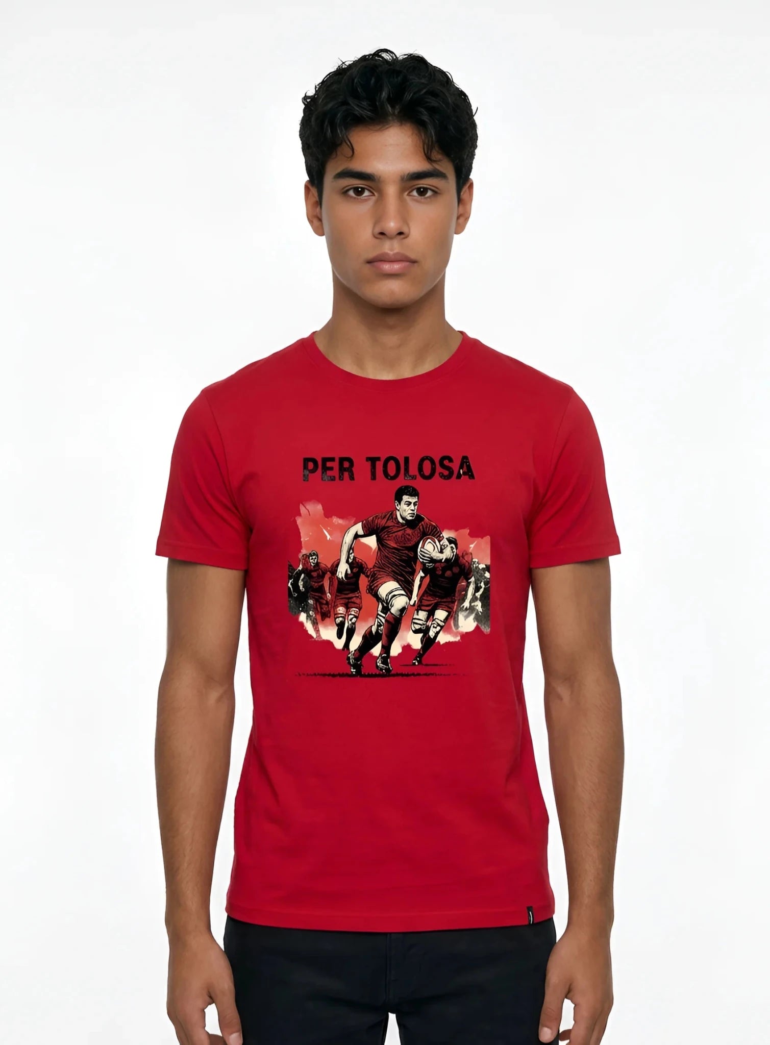 T-shirt Ballon Ovale Per Tolosa - ballon ovale