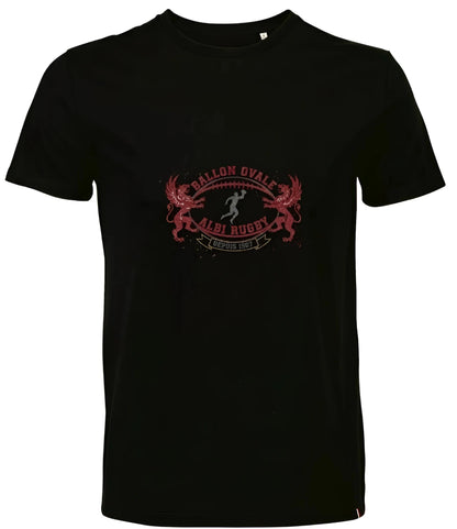 T-shirt Ballon Ovale Rugby Albi - ballon ovale