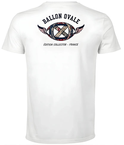 T-Shirt Collector L'Envolée Éternelle - ballon ovale