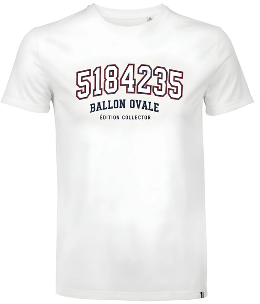 T-Shirt Collector Le Matricule ballon ovale