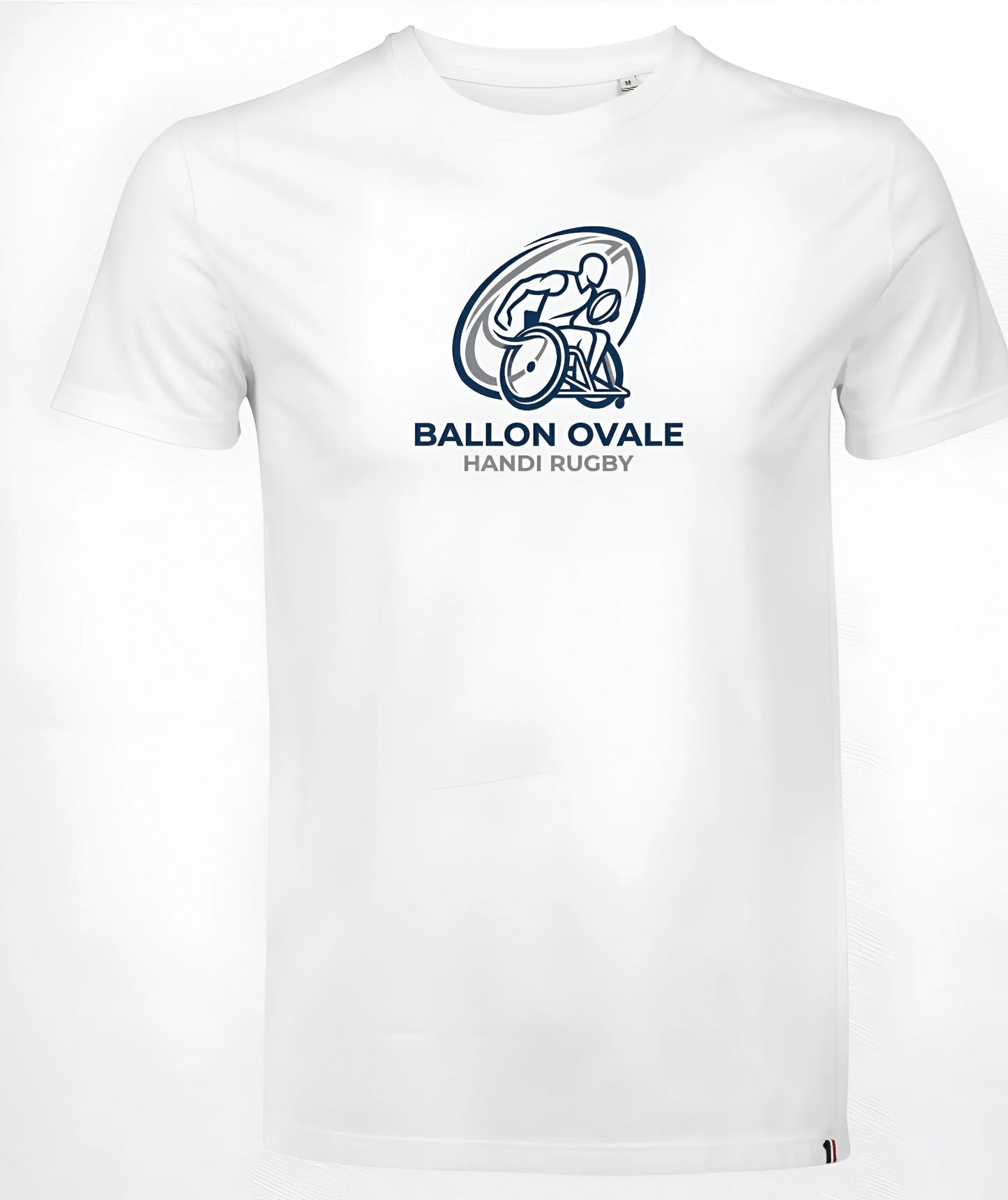 T-Shirt Handi Rugby Blason Vintage ballon ovale