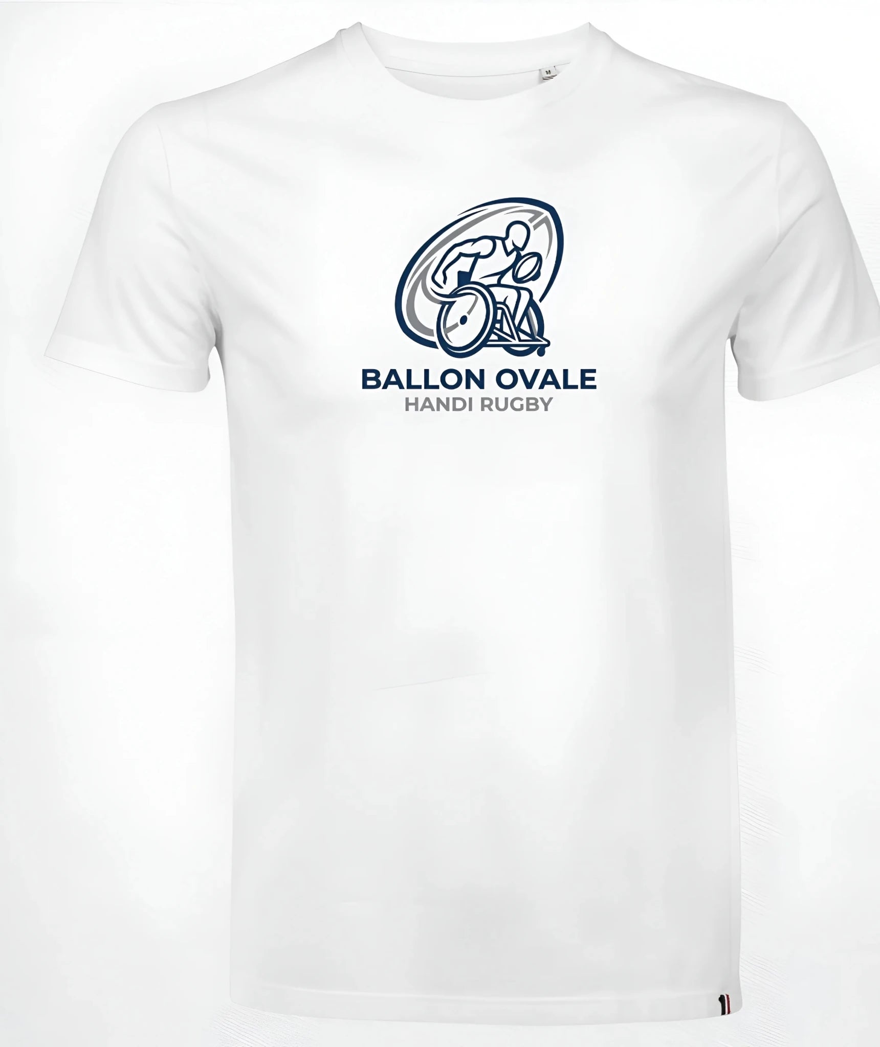 T-Shirt Handi Rugby Moderne Graphique - ballon ovale