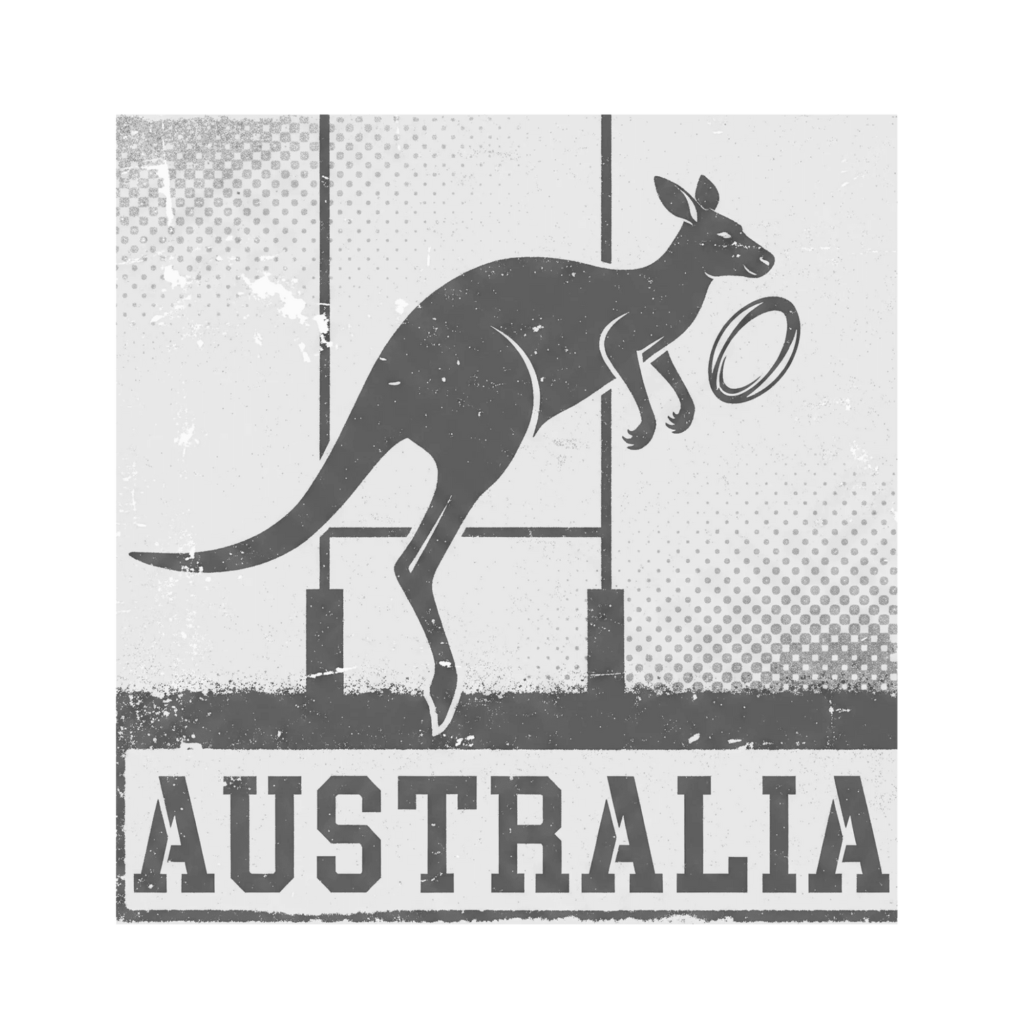 T-shirt rugby australien L’Essence - ballon ovale