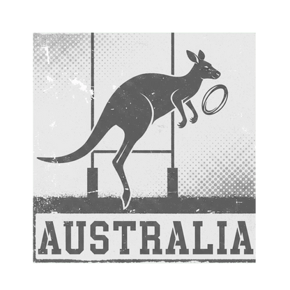 T-shirt rugby australien L'Essence, vue de dos
