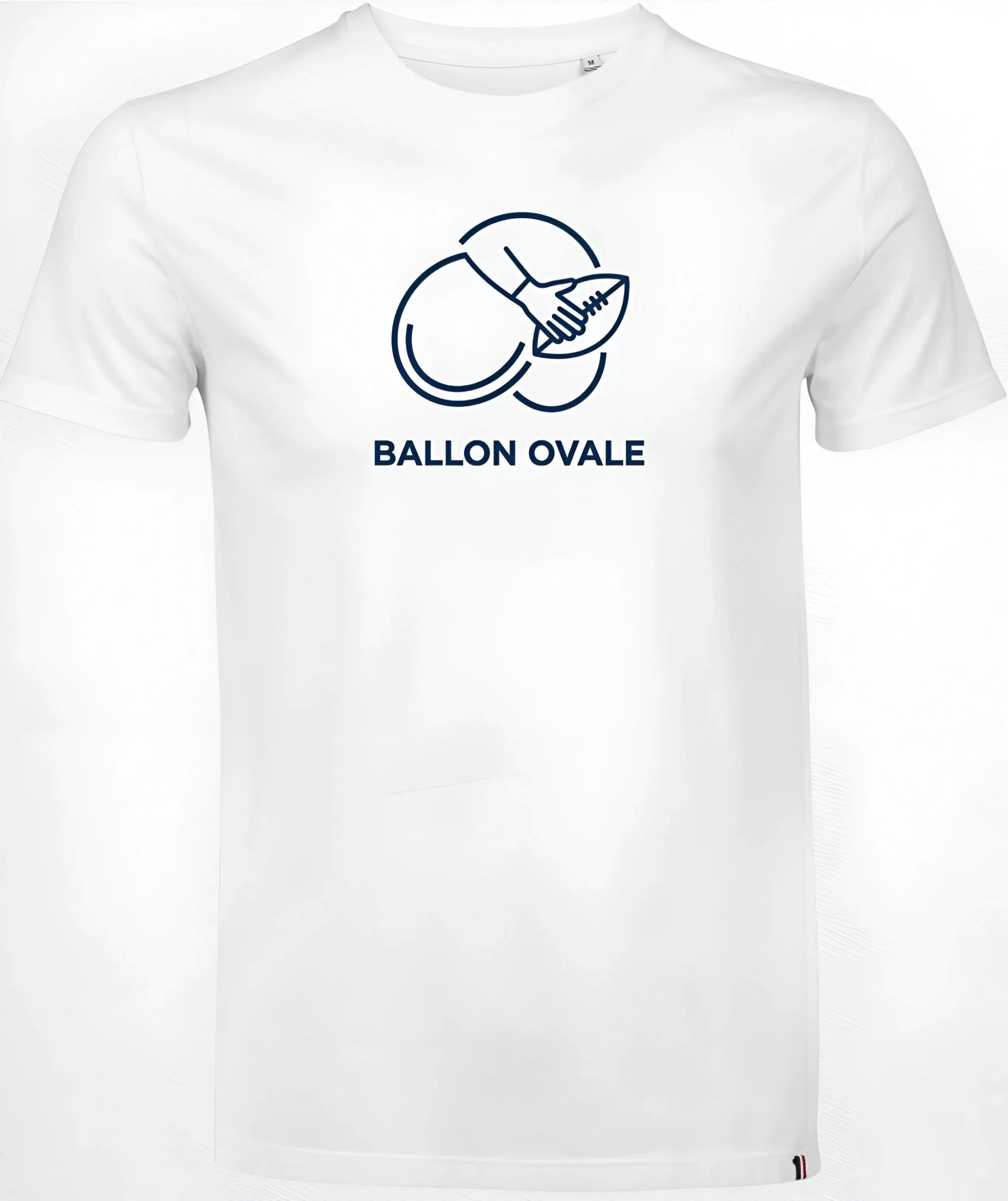 T-shirt Rugby fauteuil Ballon Ovale - ballon ovale